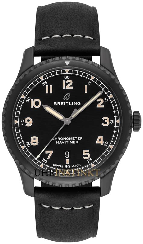 breitling navitimer 8 black steel|Breitling Navitimer b01 41mm.